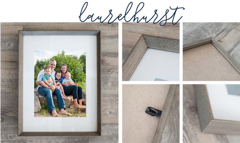 Sarah Pratt Photography now offers signature frames for all your family portrait needs. 